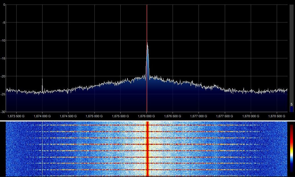 GOES SD screenshots from SDR#
