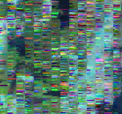 An image of the 221 LRPT composite with extreme damage