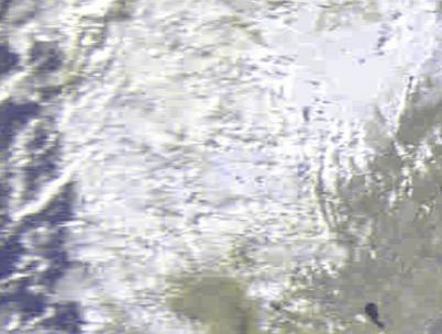 An image of the 221 LRPT composite being overly blocky