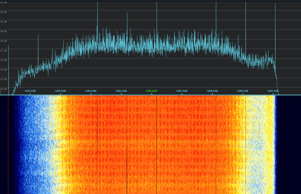 Meteosat PGS screenshot from SatDump