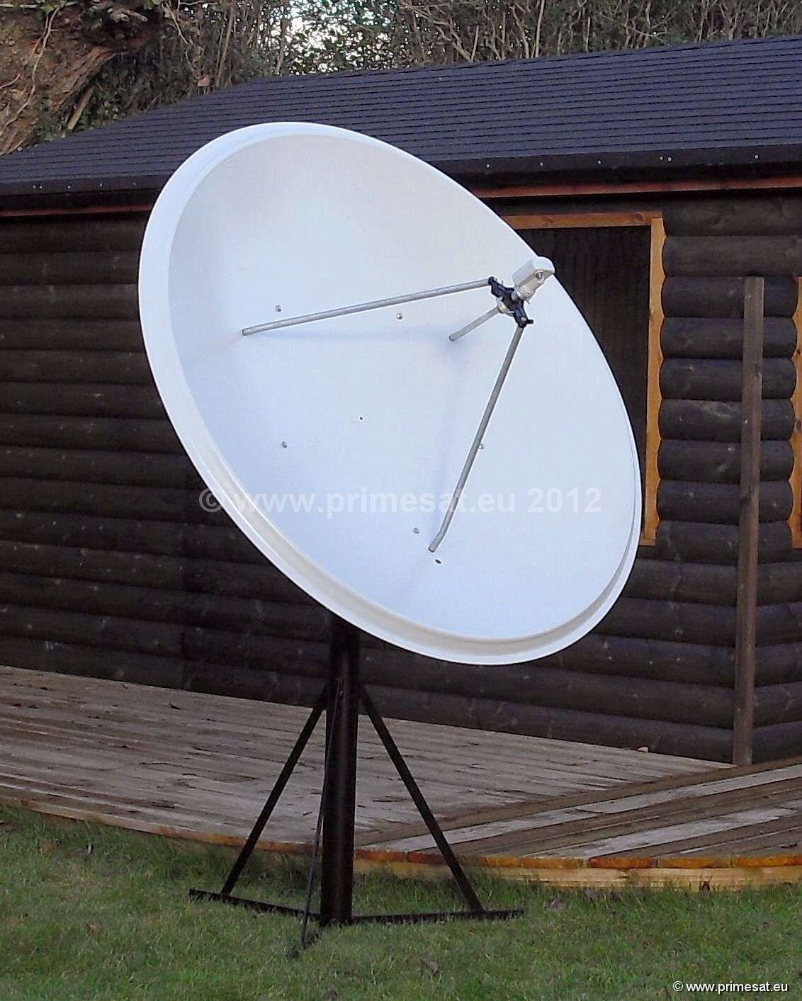 An example prime focus dish