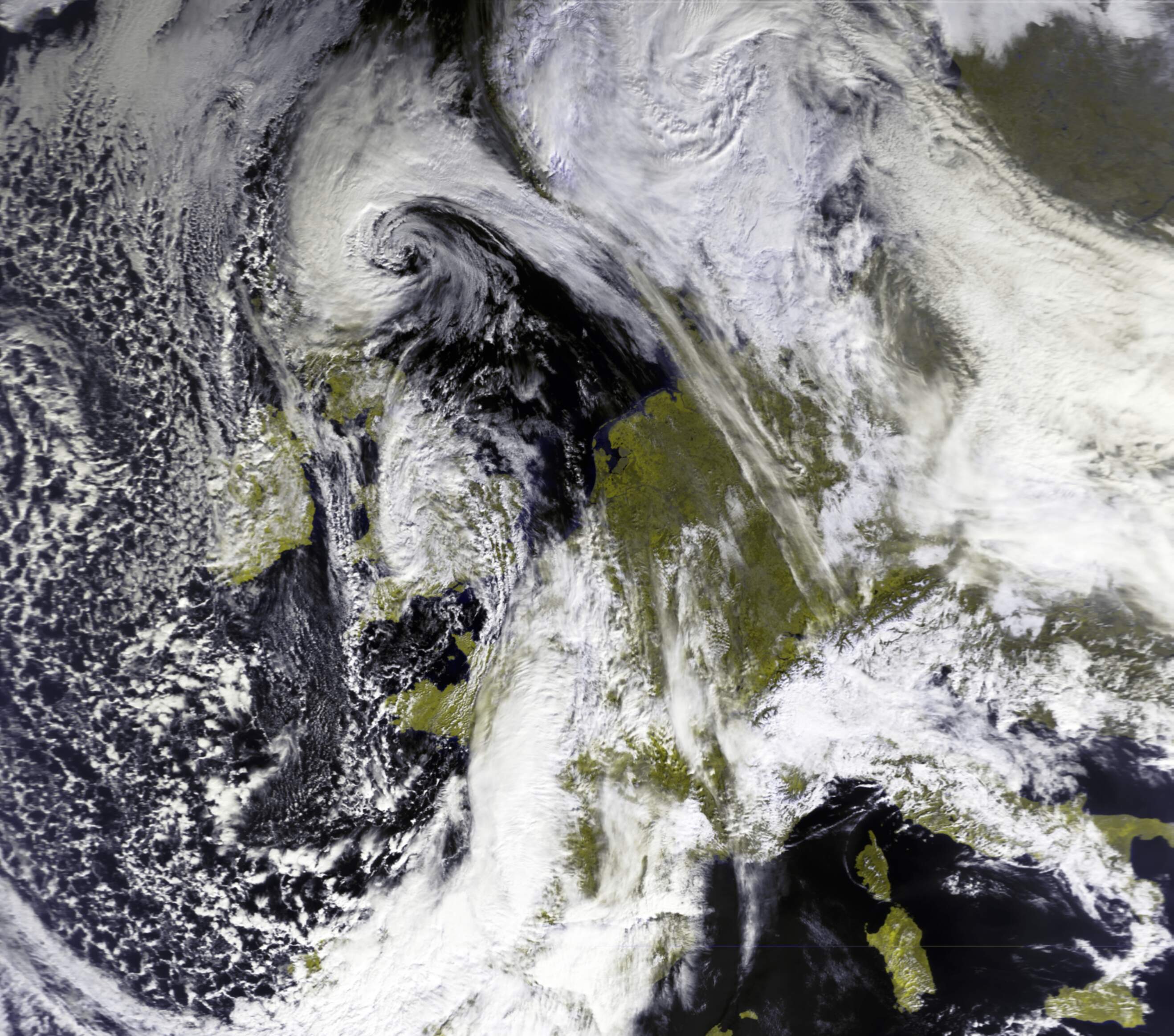 Example of the 221 false color composite